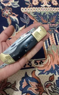 چاقو زنجان قدیمی دنده ای