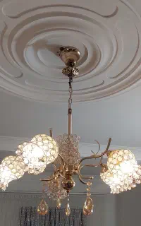 ۳عدد لوسترسقفی سالم و در حد نو