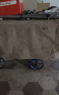گاری بزرگ میز دار