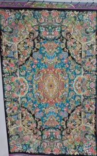 فرش زیر پایی ابریشم