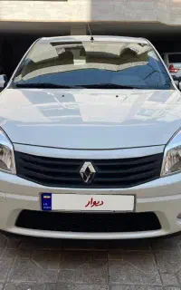 رنو ساندرو اتوماتیک ۹۷ تک برگ بدون رنگ