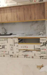 نصب اجرای اسلب و کانتر و بین کابینی