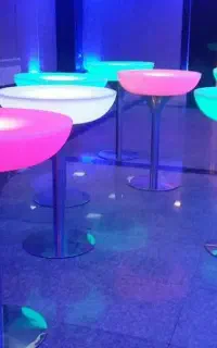 کرایه میز ال ای دی، میز بار/فینگر فود