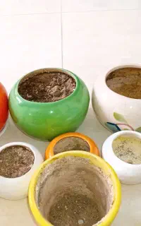 گلدان سفال