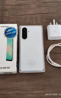 گوشی A26 5G لاکاغذی استثنایی با گارانتی کاملا تمیز