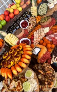 فینگرفود/ غذای ایرانی / سالاد/ میزآرایی/غذای خانگی