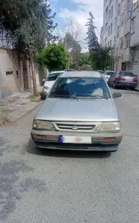 پراید هاچ بک نقره ای