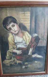 تابلو مداد رنگی