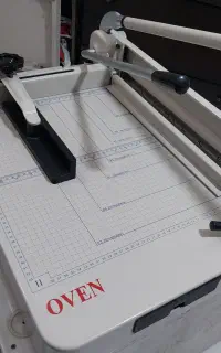 دستگاه برش دستی کاتر کتاب گیوتین کاغذ oven 868