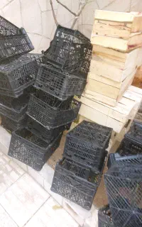 جعبه پلاستیکی و چوبی