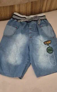 شلوارک جین و تی شرت از ۲تا ۵سال