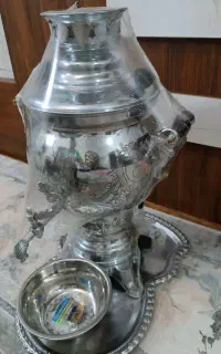 سماور ۶ لیتری قلم کاری شده خاتون نو