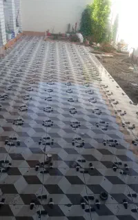 سرامیک.موزاییک.اجرای پله