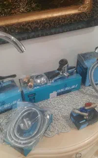 ست کامل شیر آلات کروم