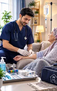تزریقات و سرم تراپی و خدمات پرستاری