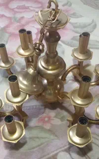 لوستر ۱۲ شعله قدیمی