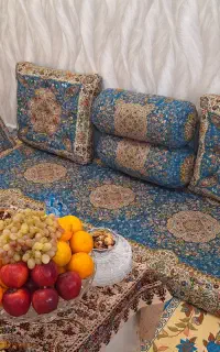 شاهنشین از جنس ترمه اعلا