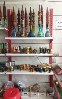 فروش قلیان کوچک وبزرگ از 100ب بالا