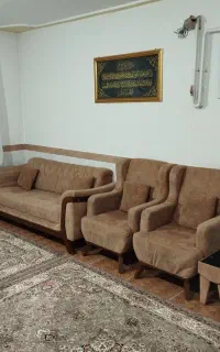 مبل پنج نفره قهوه ای