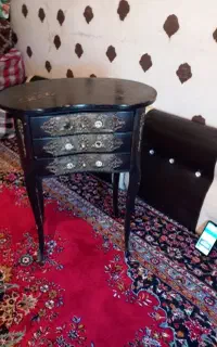 میز کنار مبلی کلاسیک طرح سلطنتی/ خاص