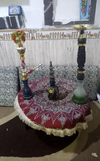 سه عدد قلیان تمیز در حد نو