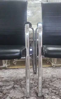 صندلی اداری دسته استیل