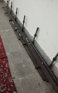 دار قالی و پایه تخته بند