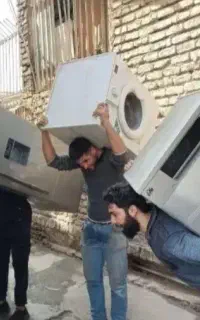 شرکت باربری بزرگ قم نیسان بار حمل اثاث با کارگر