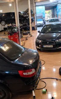 جلوبندی. جعبه فرمان. ‌تعمیر اکسل. شارژ و تعمیر کمک