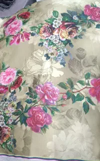 پارچه مجلسی کرپ ساتن  کره ای متری 250