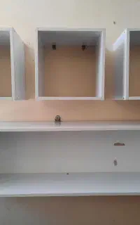 چهار قفسه ام دی اف سفید همه باهم پنج میلیون