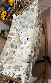 گهواره سنتی نوزاد مدل danini