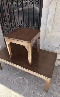 ست میز عسلی جلو مبلی گوشواره ای