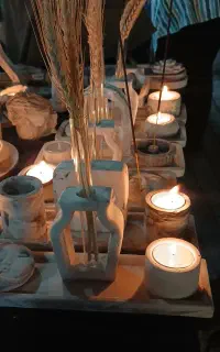 سنگ مصنوعی فانتزی (جاگلدان.جاشمعی.جااودی)
