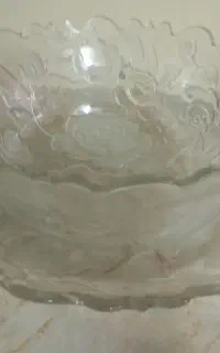 کاسه و بشقاب میوه خوری سوگا ژاپن کریستال