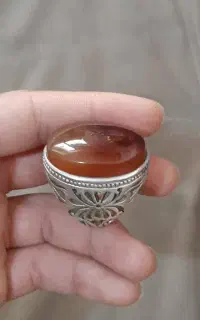 انگشتر دستساز عقیق یمن