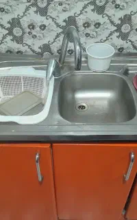 کابینت سالم همراه با سینگ ظرفشویی سالم سالم