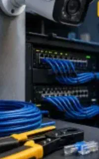 استخدام پسیو کار شبکه های کامپیوتری و نصاب دوربین