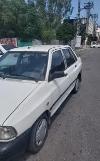 پراید مدل ۸۵ سفید رویت رنگ