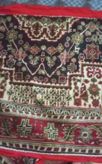 پشتی یا روکش پشتی ترکی قدیمی حداقل چهل ساله