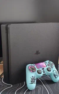 پی‌ اس فور Ps4 Slim فوق‌العاده تمیز لوازم کامل