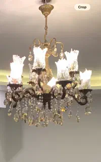 لوستر برنز ۱۰ شاخه