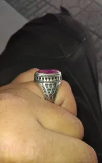 انگشتر یاقوت کار رسول