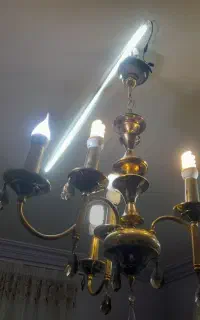 لوستر برنجی