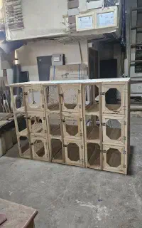 قفس چوبی