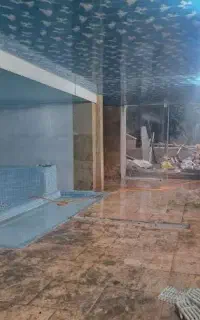 نصب کمپارس و لاین نوری به همراه نقاشی در گرگان