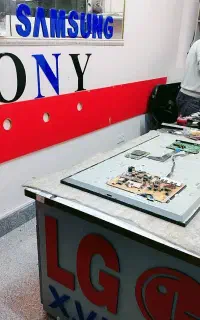 تعمیر انواع تلویزیون led*lcd*plasmas