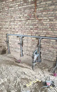 لوله کشی آب فاضلاب و برق ساختمان