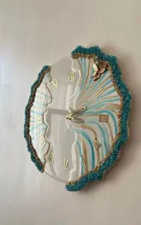 تابلوساعت رزینی