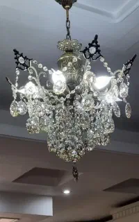 دو جفت لوستر ۶شاخه ودیوارکوب